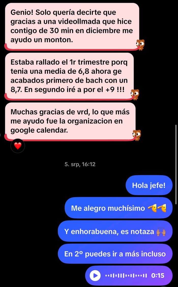 Un alumno cuenta que aplic&oacute; uno de los consejos y le subi&oacute; la nota